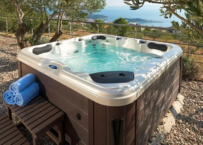 Villa View A Luxury In Makarska, Heated Private Pool, Jacuzzi, Gym