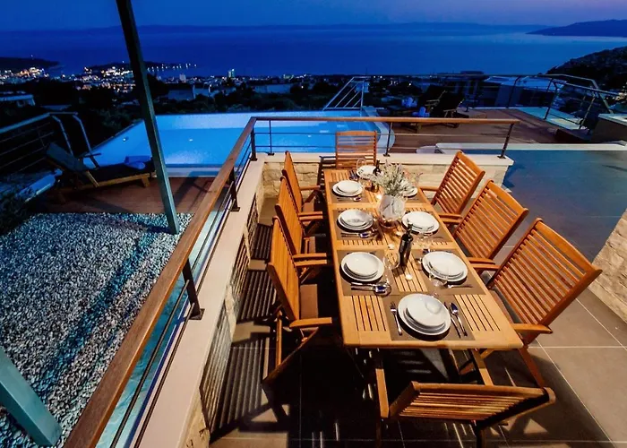 Villa View A Luxury In Makarska, Heated Private Pool, Jacuzzi, Gym